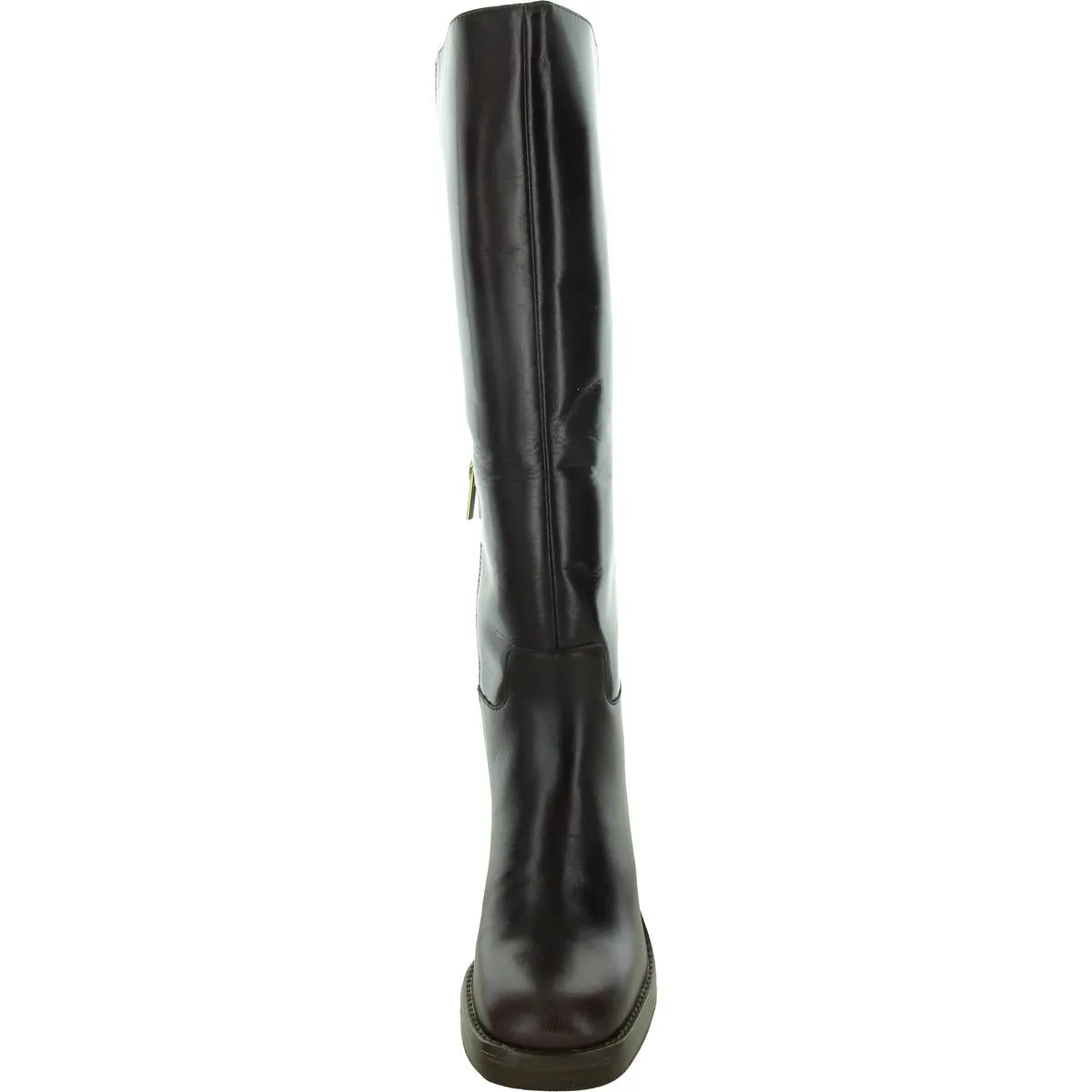 01812WC Womens Wide Calf Leather Knee-High Boots