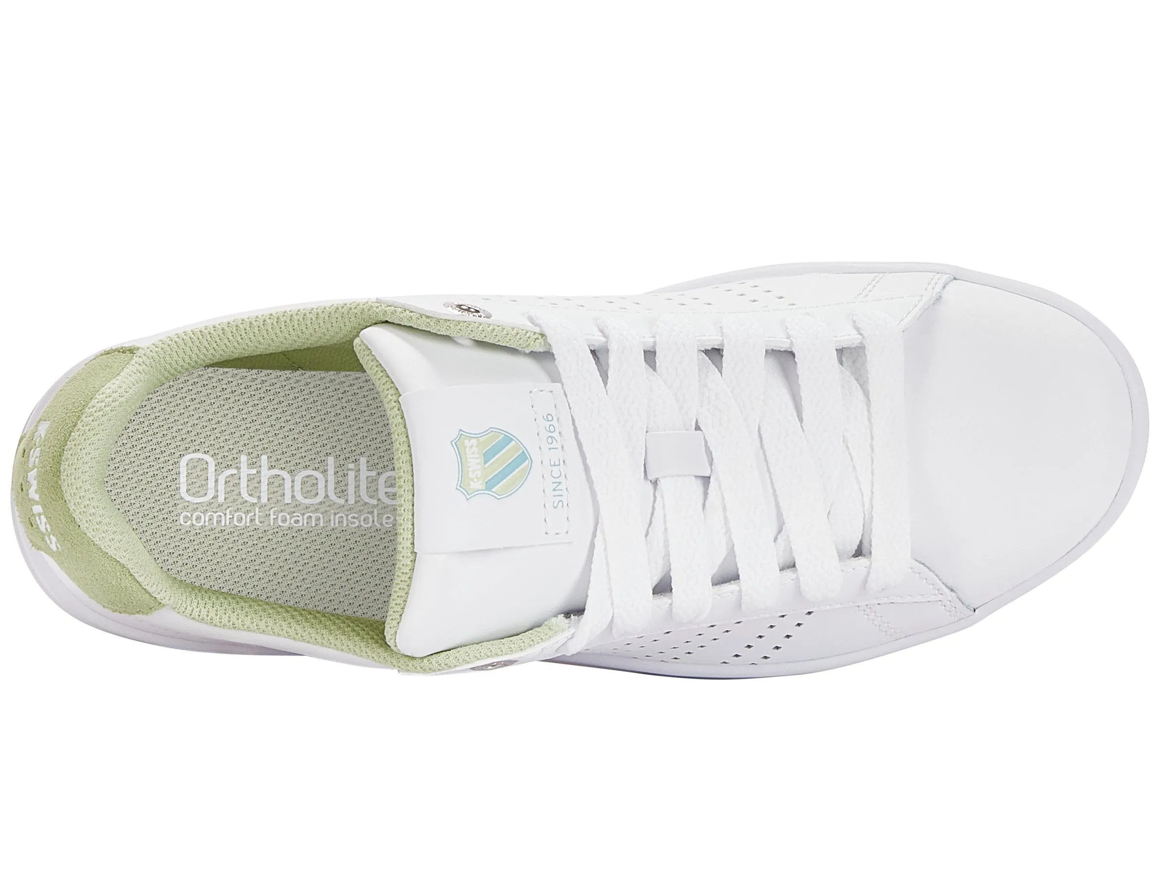 98449-945-M | COURT CASPER III | WHITE/SKY BLUE/SEAFOAM GREEN