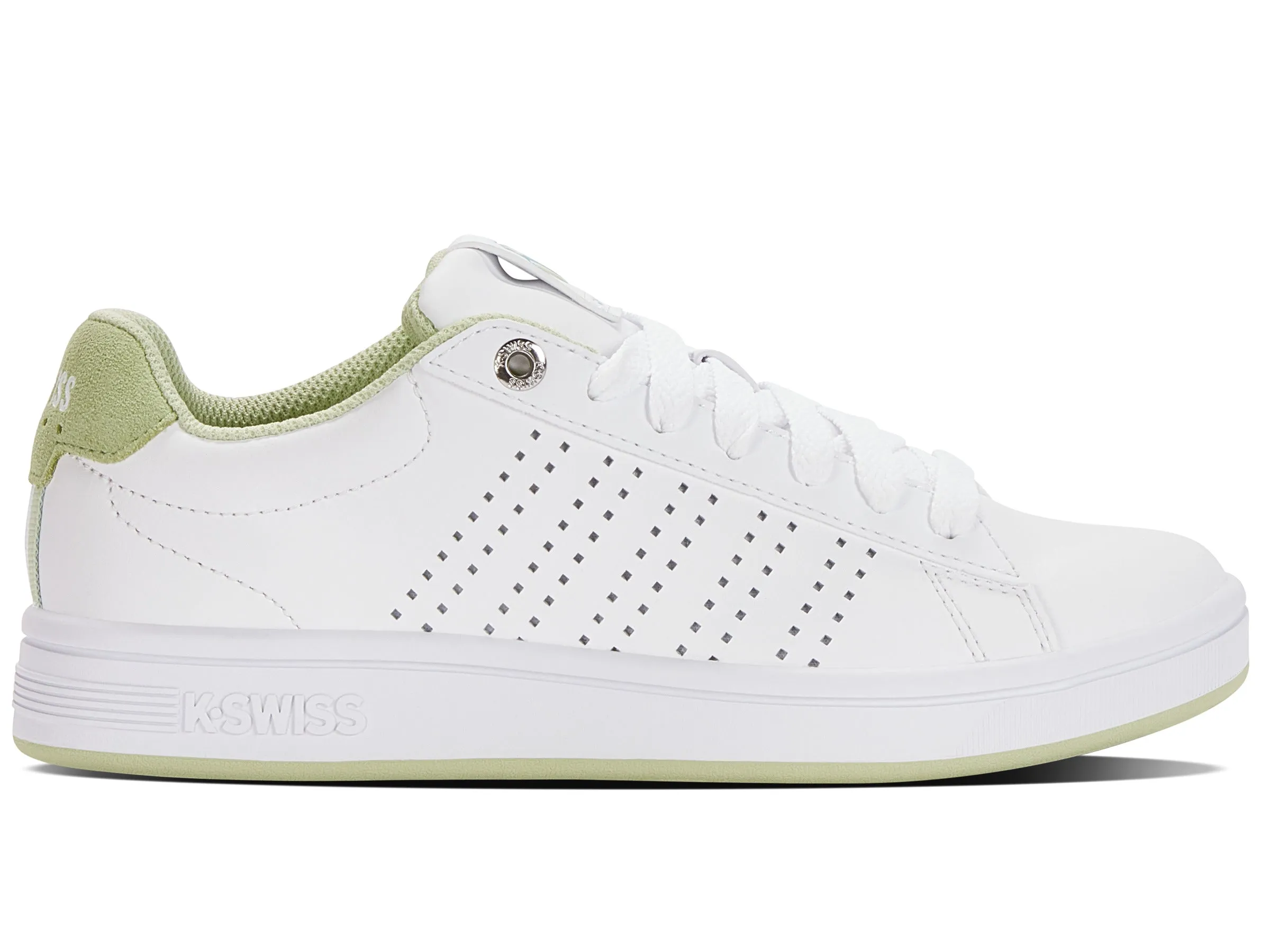 98449-945-M | COURT CASPER III | WHITE/SKY BLUE/SEAFOAM GREEN