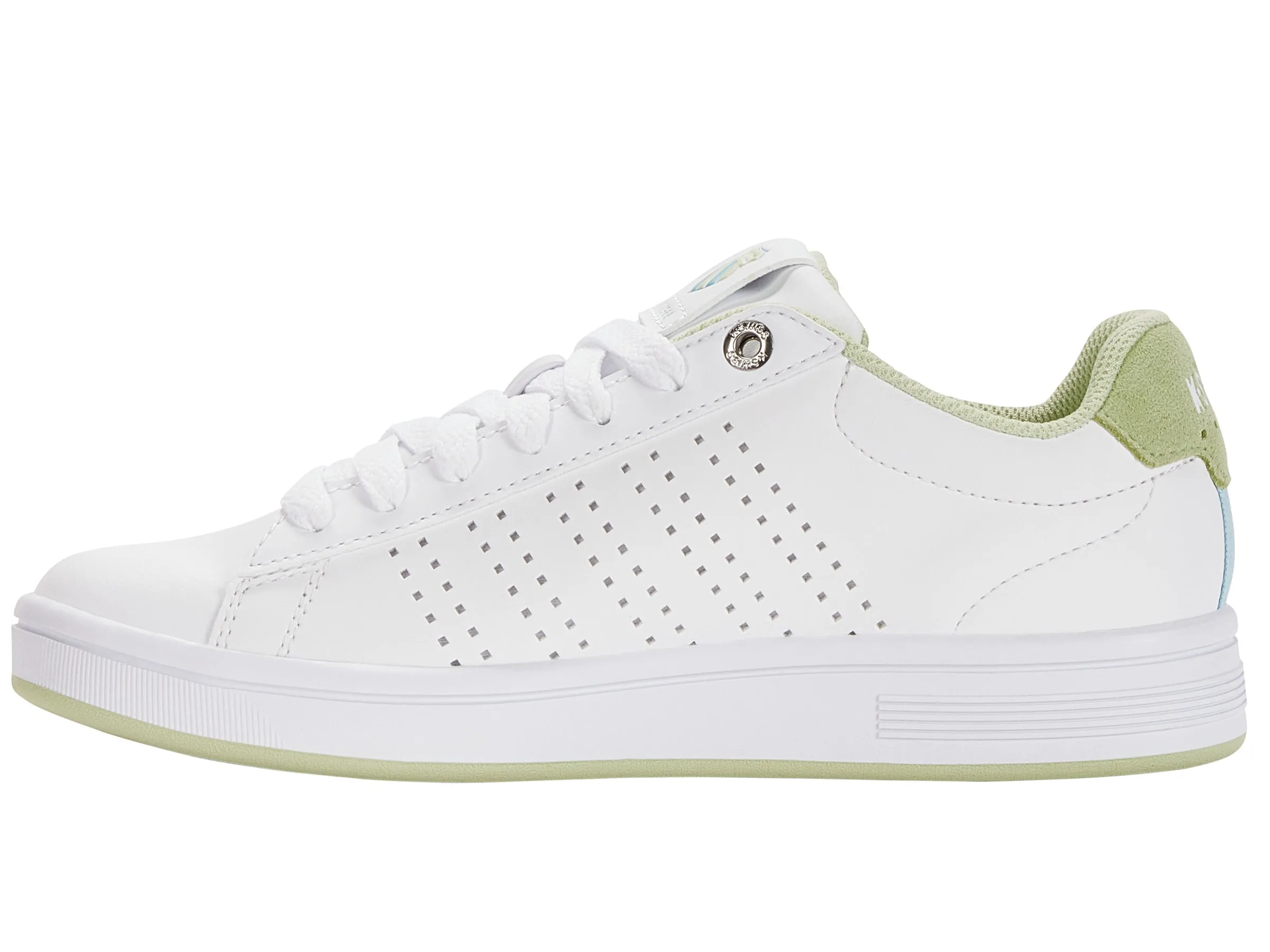 98449-945-M | COURT CASPER III | WHITE/SKY BLUE/SEAFOAM GREEN