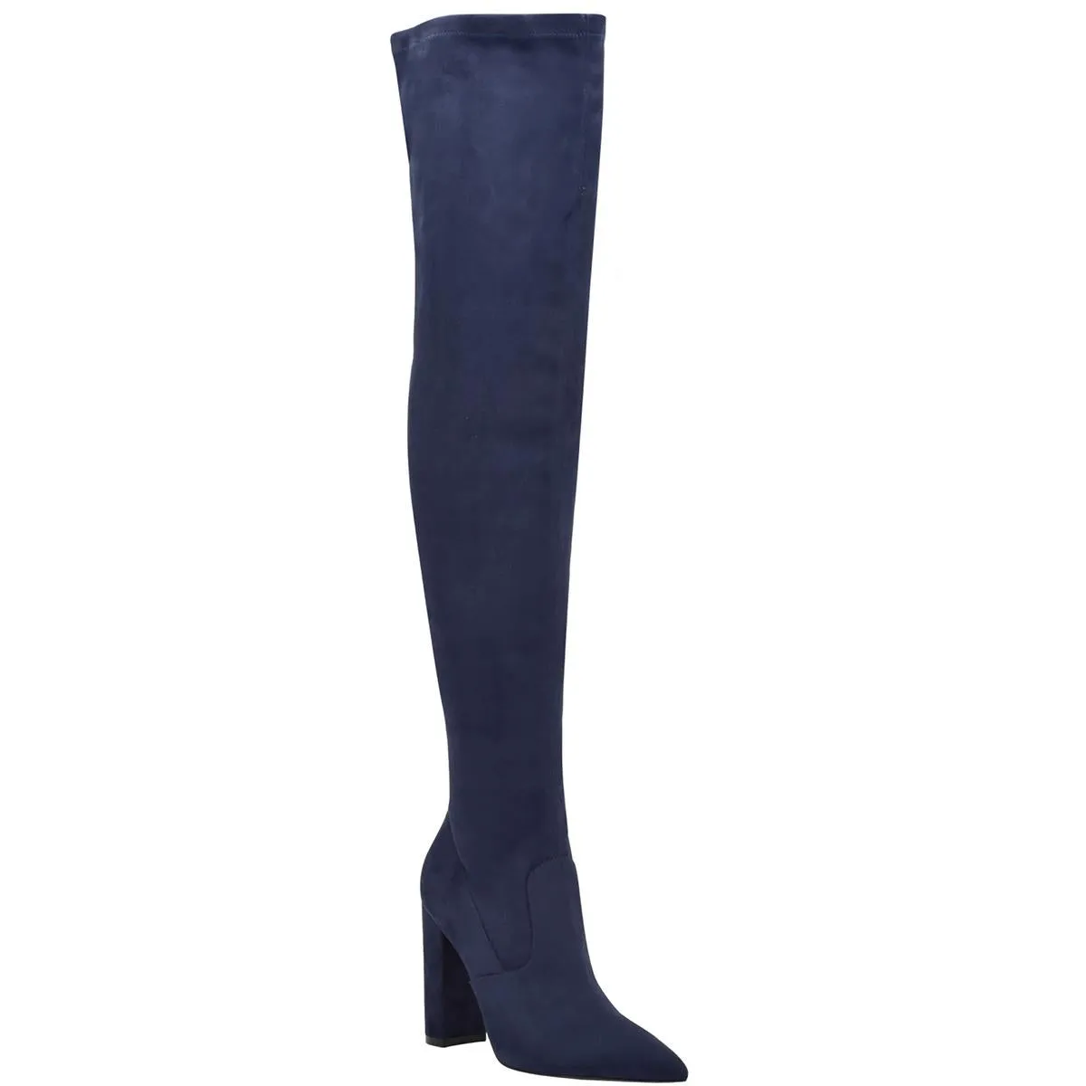 Abetter  Womens Zipper Over-The-Knee Boots