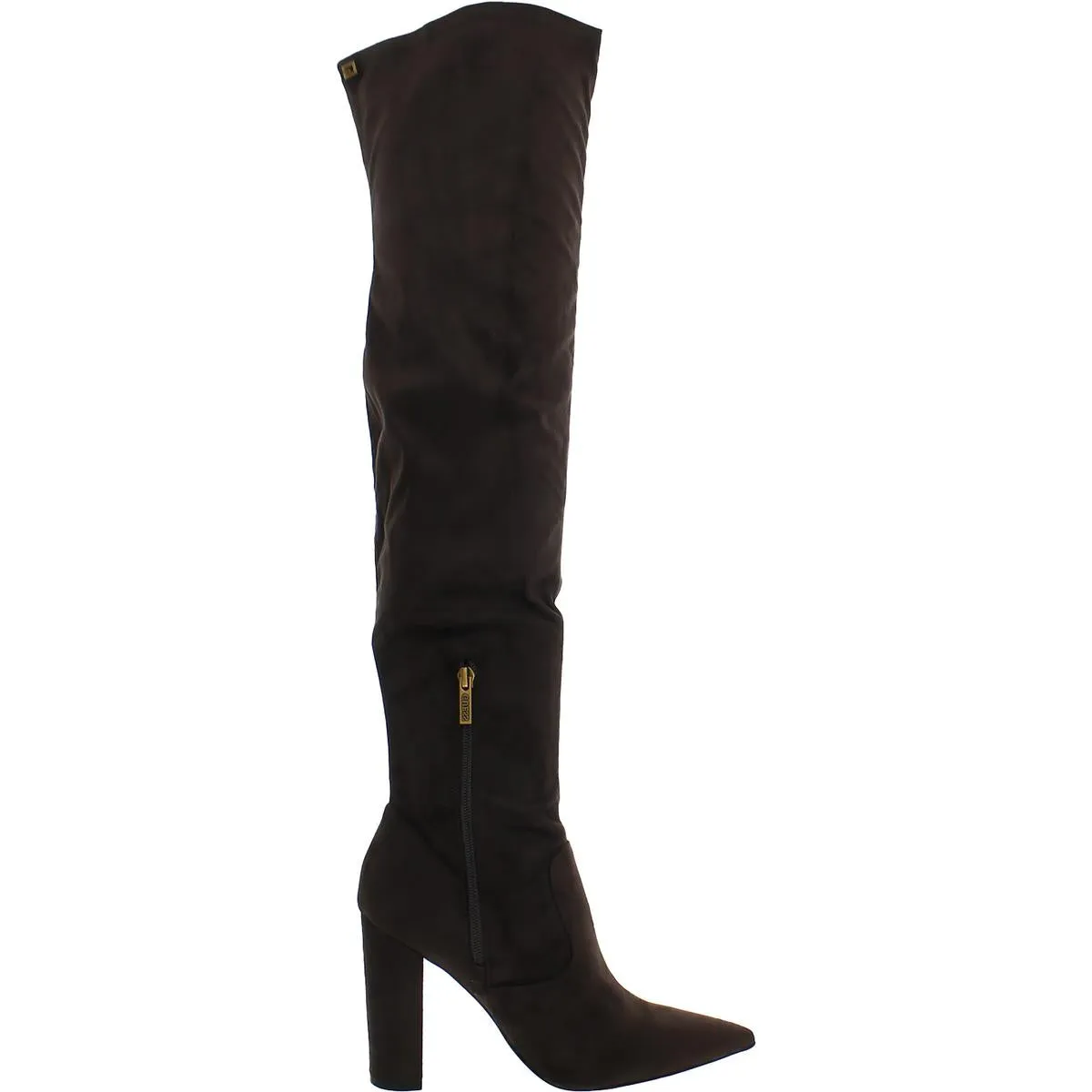 Abetter  Womens Zipper Over-The-Knee Boots