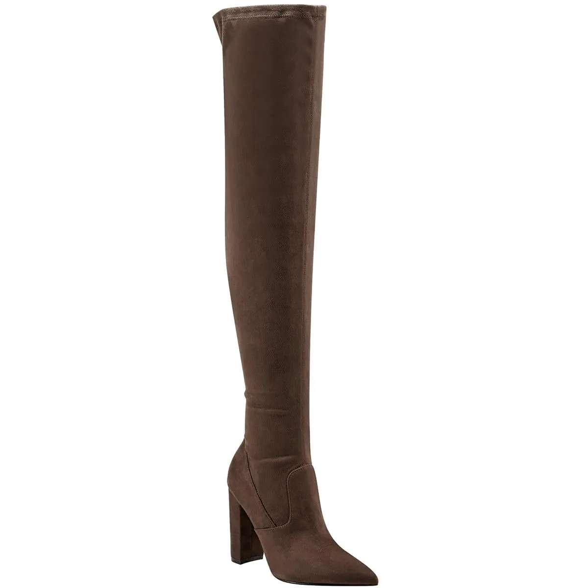 Abetter  Womens Zipper Over-The-Knee Boots