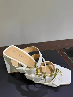 Adira Dress Sandal In White
