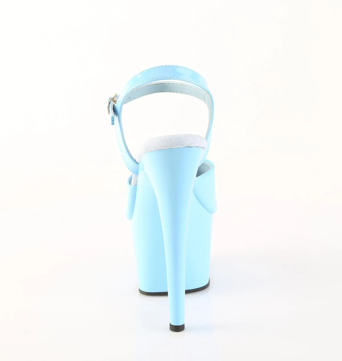 ADORE-709 Platform Shoes Baby Blue Patent Baby Blue