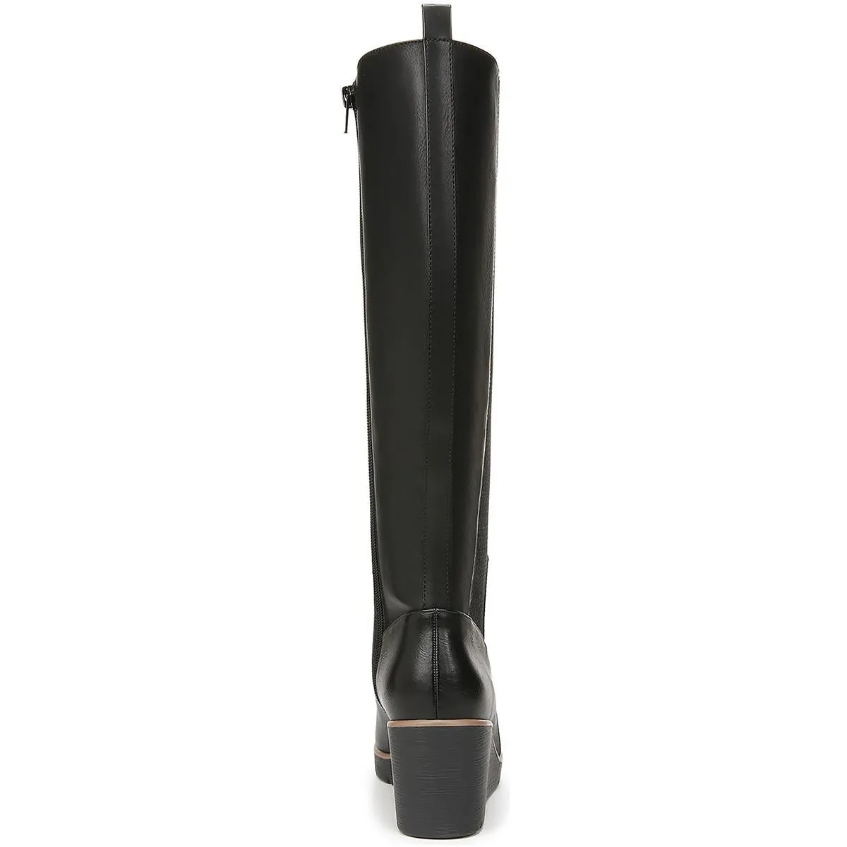 Adrian Womens Faux Leather Wide Calf Knee-High Boots