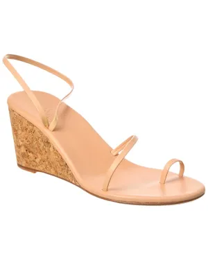 Ancient Greek Sandals Chora Mid Wedge Leather Sandal