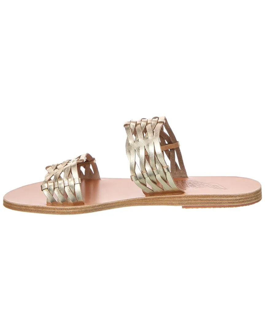 Ancient Greek Sandals Melia Woven Leather Sandal