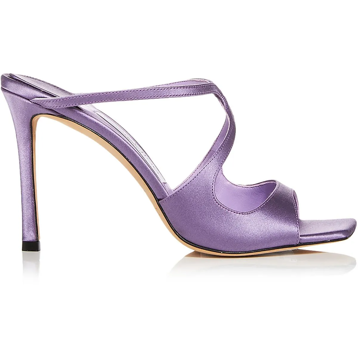 ANISE Womens Leather Mule Heels