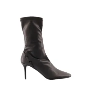 Ankle Boots - Pvc - Black
