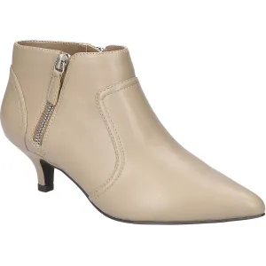 AnnaLee Womens Zipper Manmade Ankle Boots