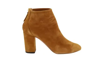 Aquazzura Ankle Boots in Brown Suede