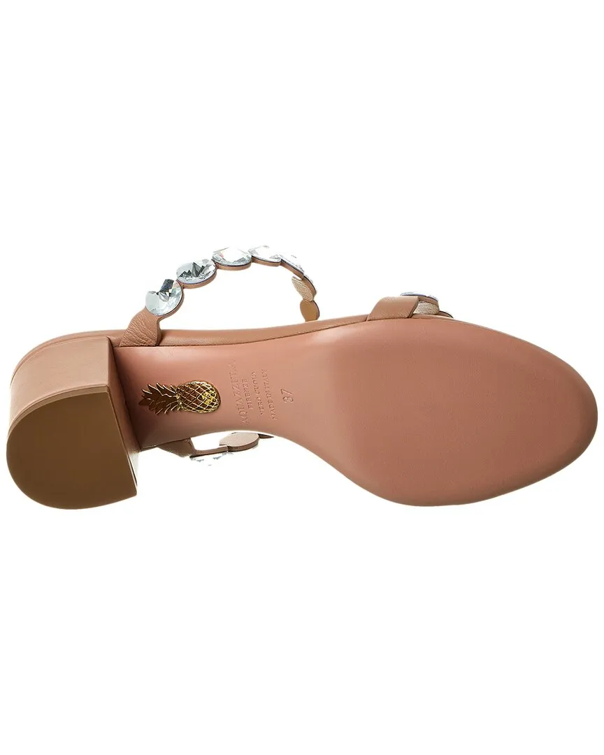 Aquazzura Maxi-Tequila 50 Leather Sandal