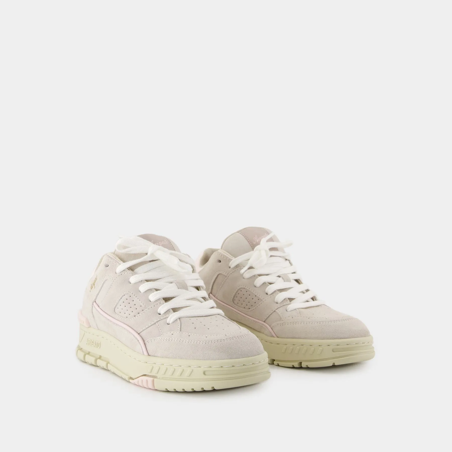 Area Lo Sneakers - Axel Arigato - Leather - Grey/Pink