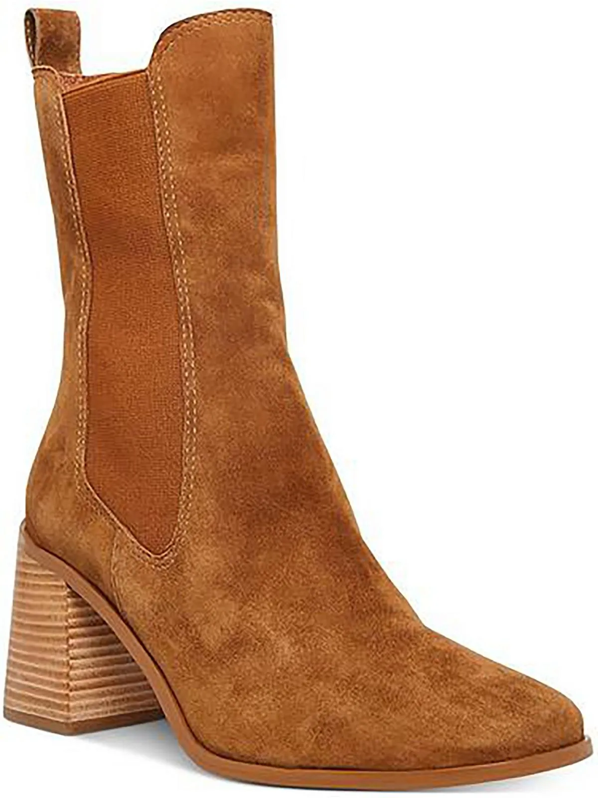 Argent Womens Suede Pull On Chelsea Boots
