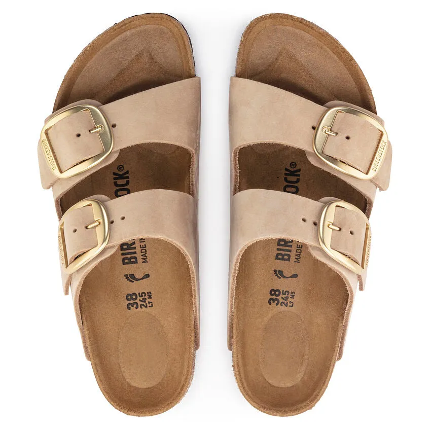 Arizona Big Buckle - Sandcastle Nubuck||Arizona grosses boucles - Nubuck sable