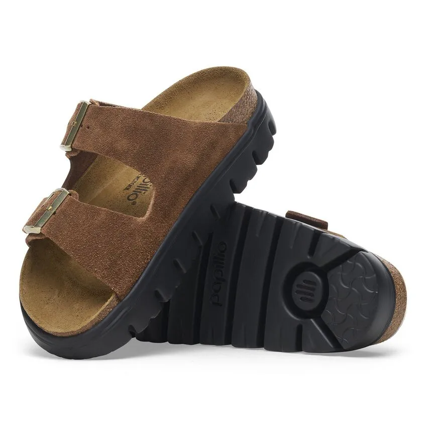 Arizona Chunky - Dark Tea Suede||Arizona grosse semelle - Sude th