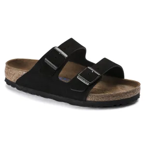 Arizona Soft - Black Suede||Arizona assise plantaire souple - Sude noir