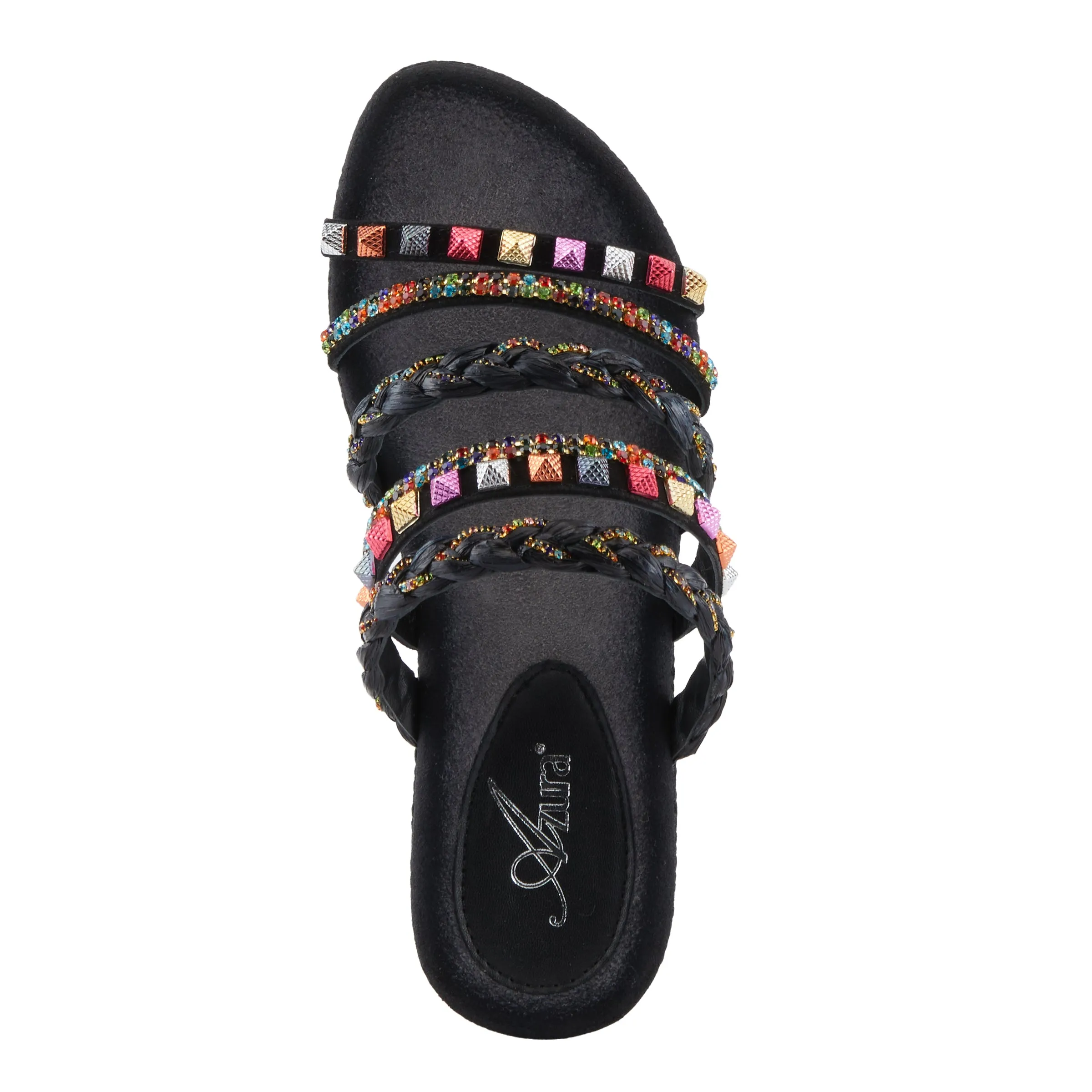 AZURA SHINYCHIC SANDALS