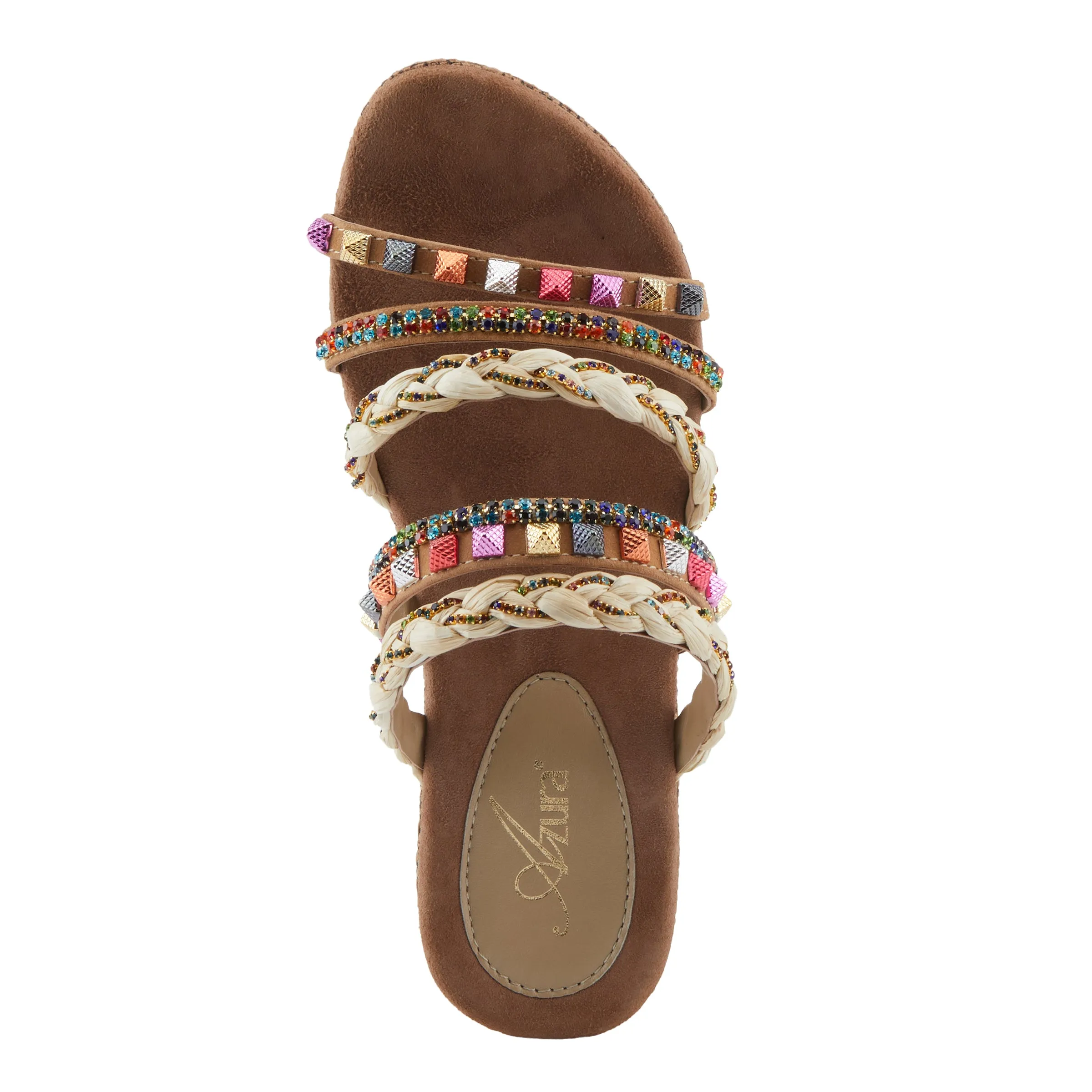 AZURA SHINYCHIC SANDALS