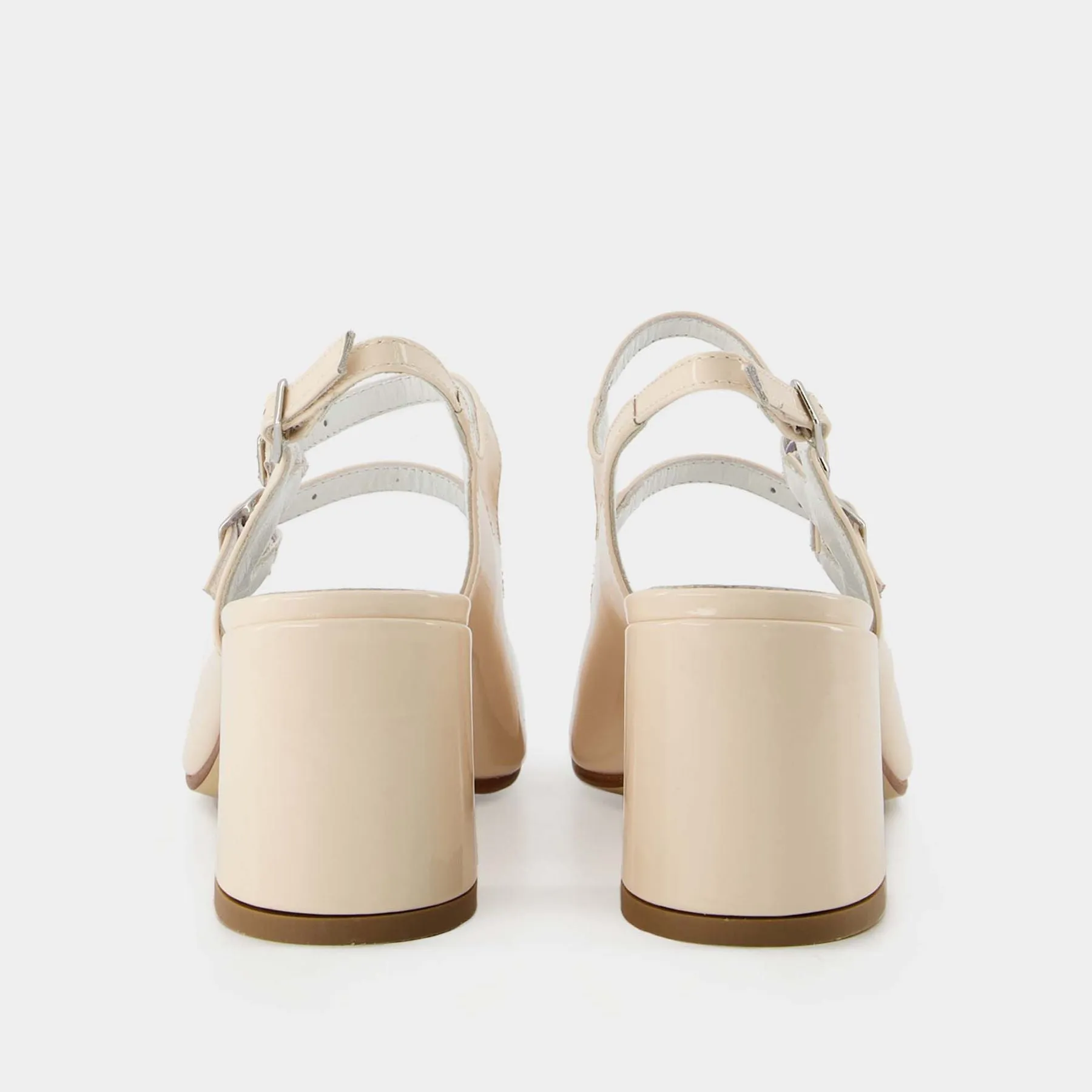 Banana Pumps - Carel - Beige - Patent Leather