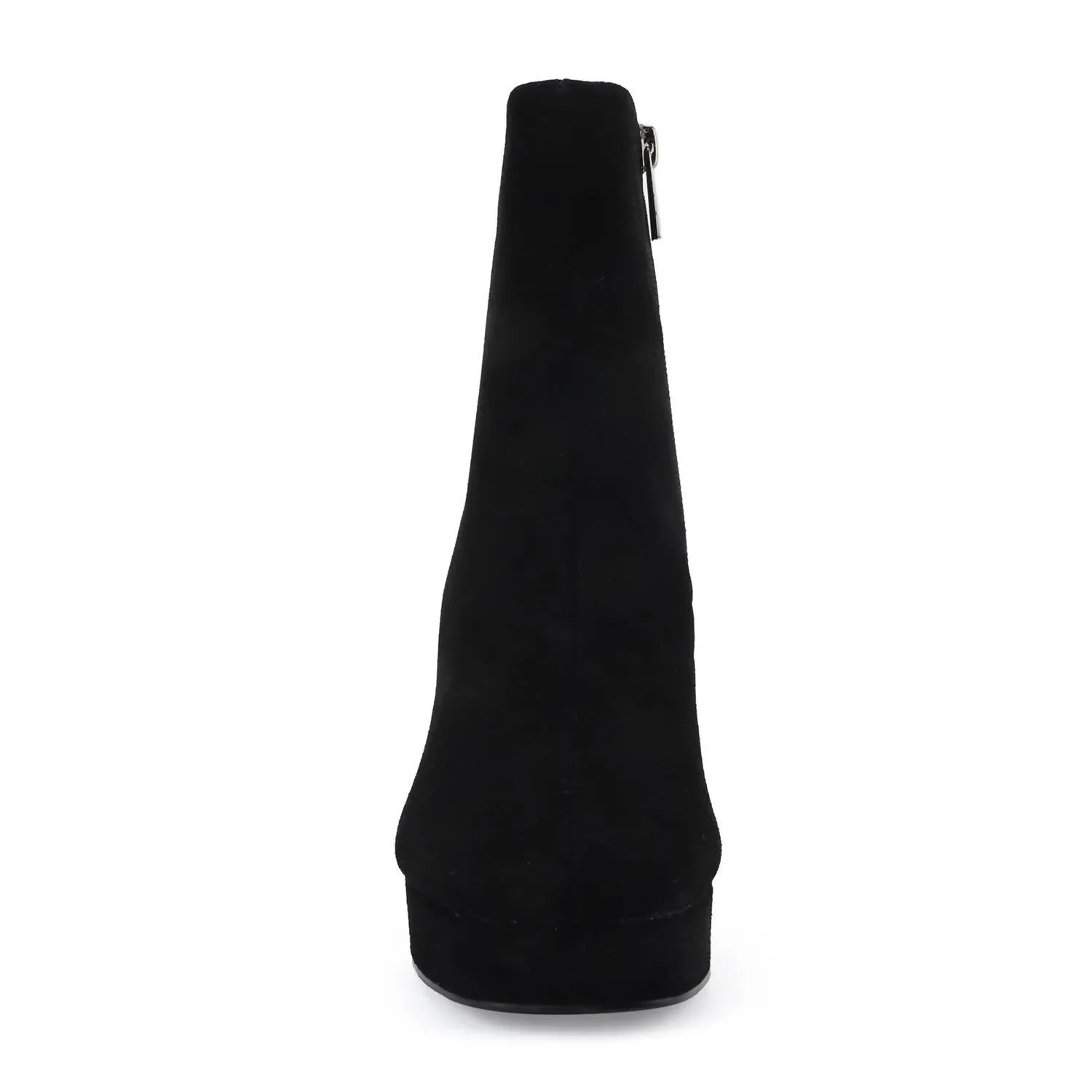 Bayside Suede Boots In Black
