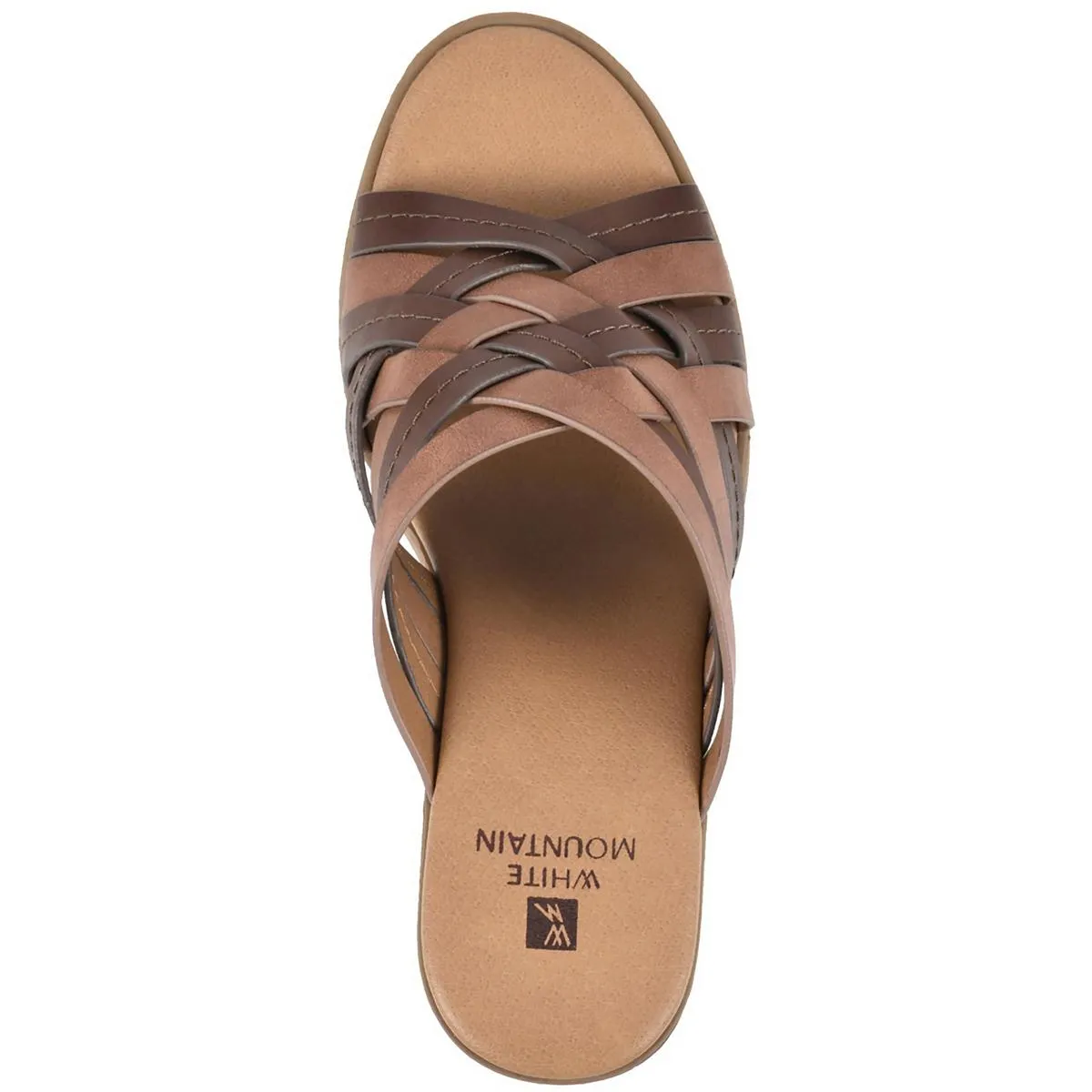 Be Happy Womens Faux Leather Round Toe Block Heel