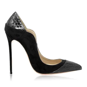 BECKA BLACK SUEDE