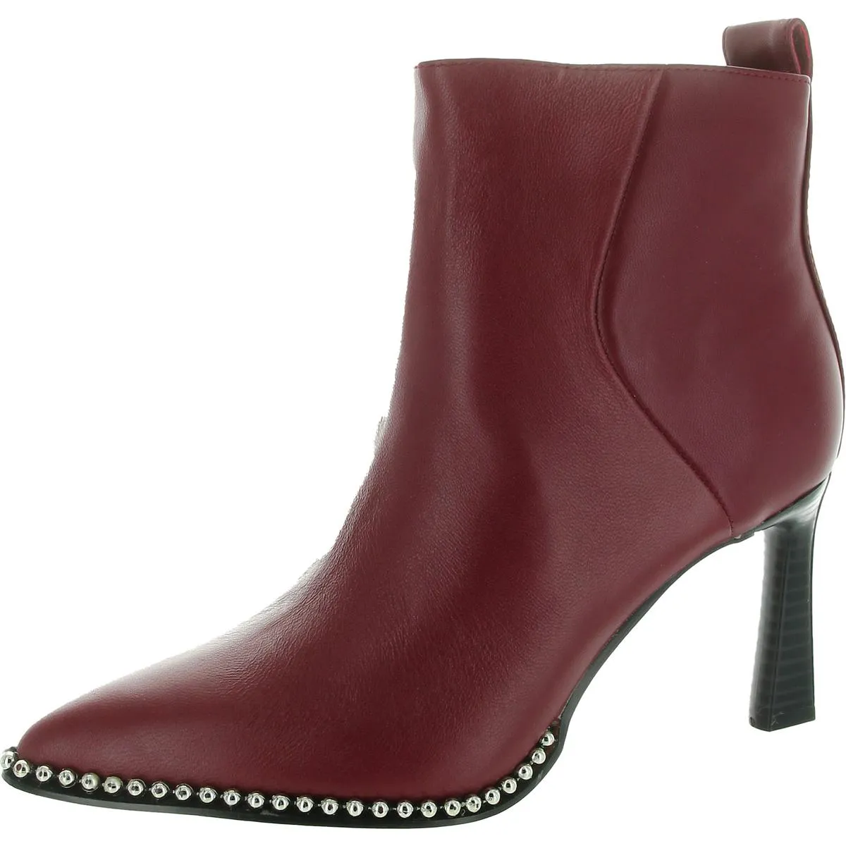 Beya Womens Beaded Pointed Toe Booties