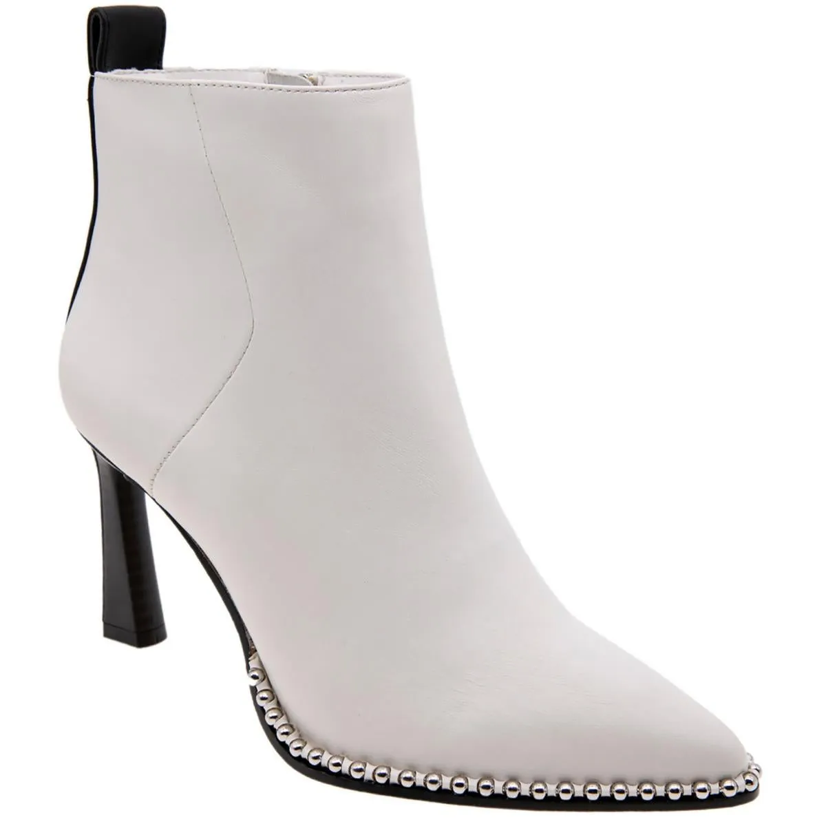 Beya Womens Beaded Pointed Toe Booties