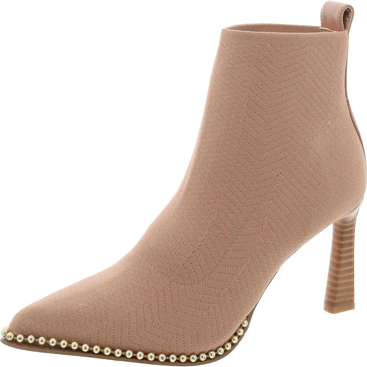 Beya Womens Beaded Pointed Toe Booties