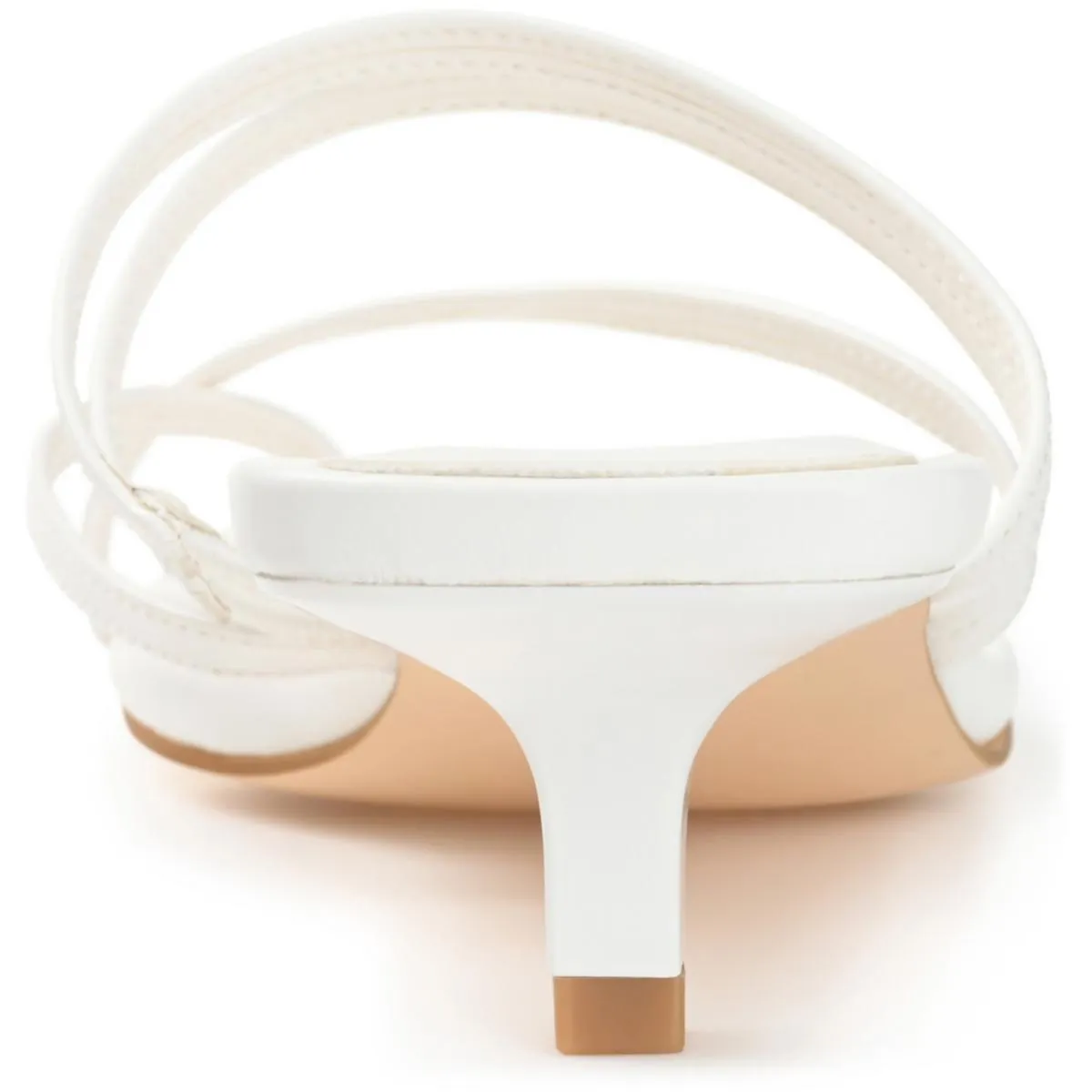 BHFO Womens Faux Leather Strappy Sandals