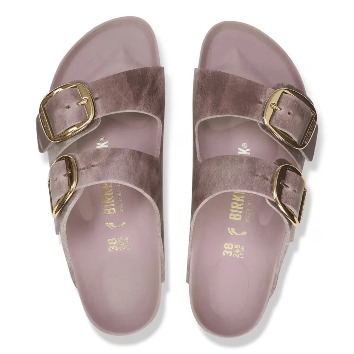 Birkenstock Women's Arizona Big Buckle Oiled Leather Lavender