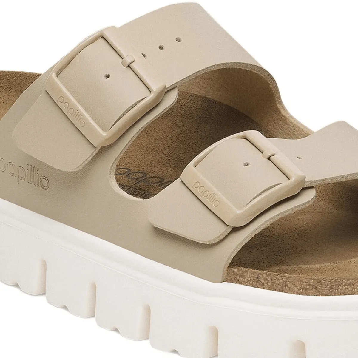Birkenstock Women's Arizona Chunky Birko-Flor Sandcastle