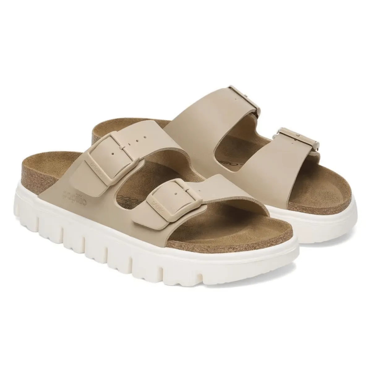 Birkenstock Women's Arizona Chunky Birko-Flor Sandcastle
