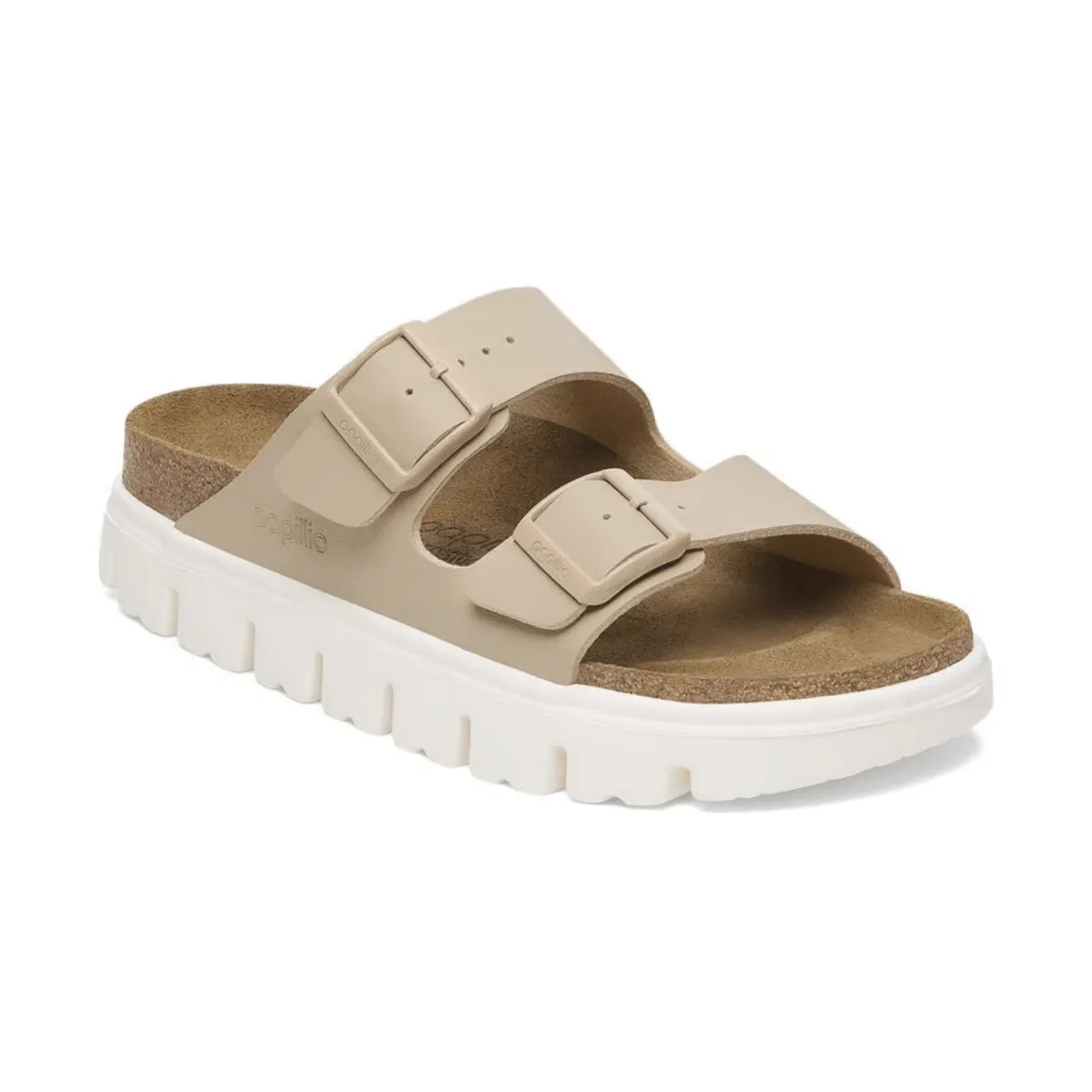 Birkenstock Women's Arizona Chunky Birko-Flor Sandcastle