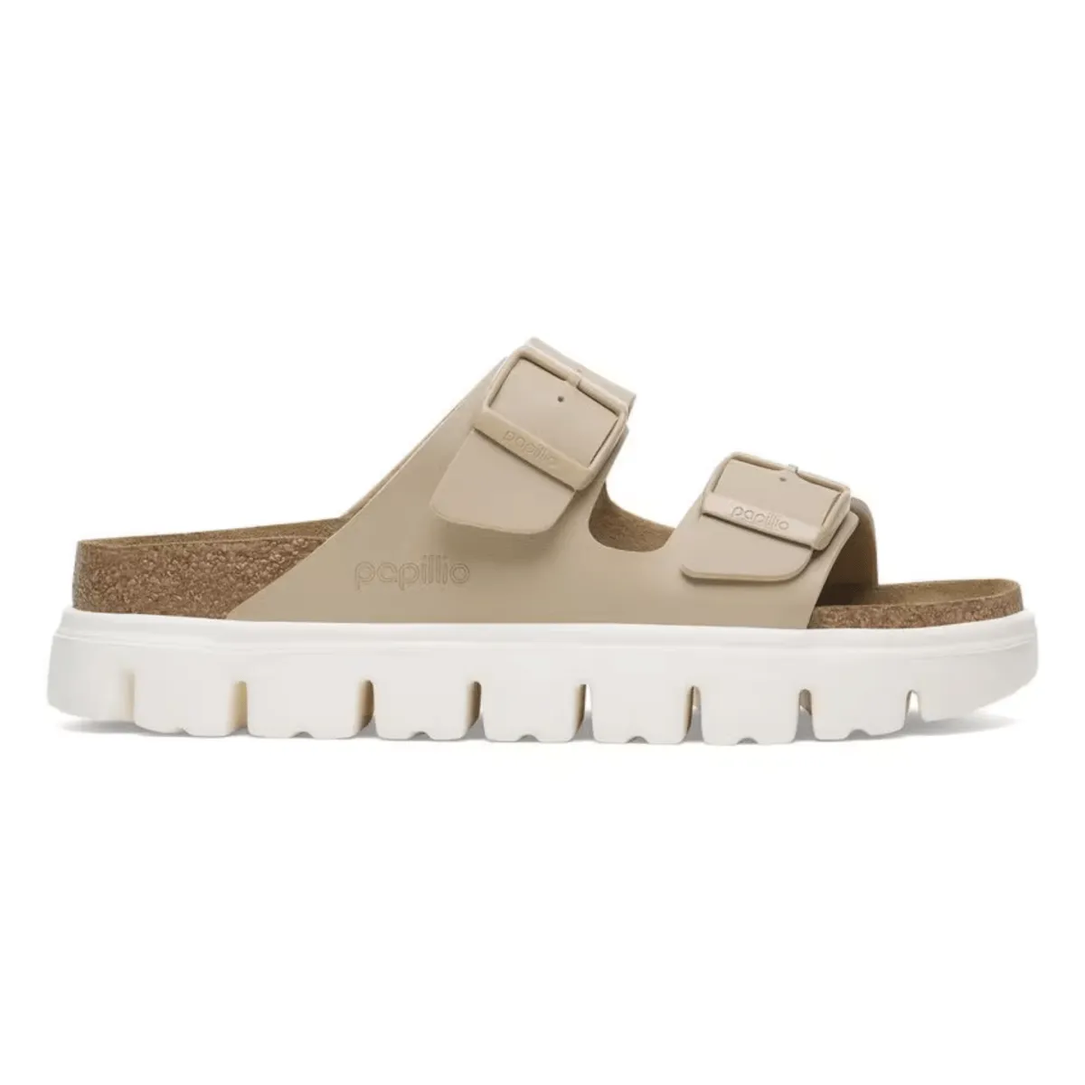 Birkenstock Women's Arizona Chunky Birko-Flor Sandcastle