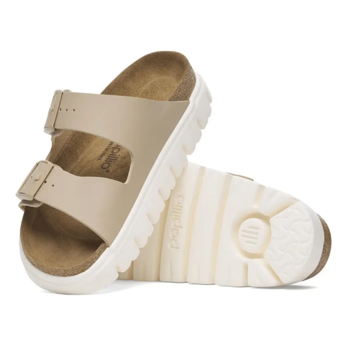 Birkenstock Women's Arizona Chunky Birko-Flor Sandcastle