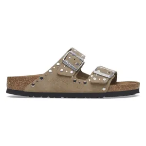 Birkenstock Women's Arizona Rivets Taupe Suede