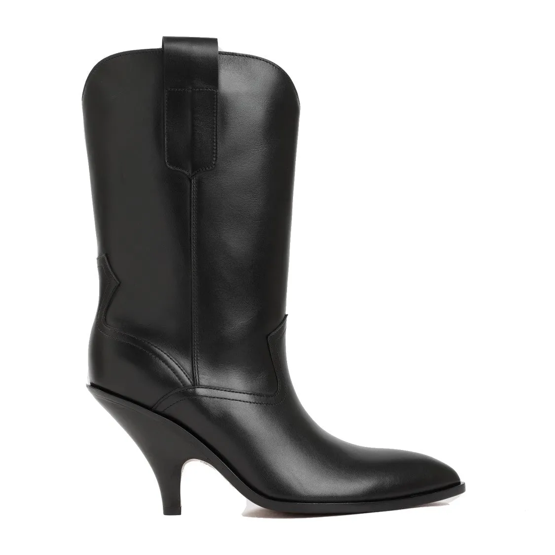 Black Lavyn Leather Boots