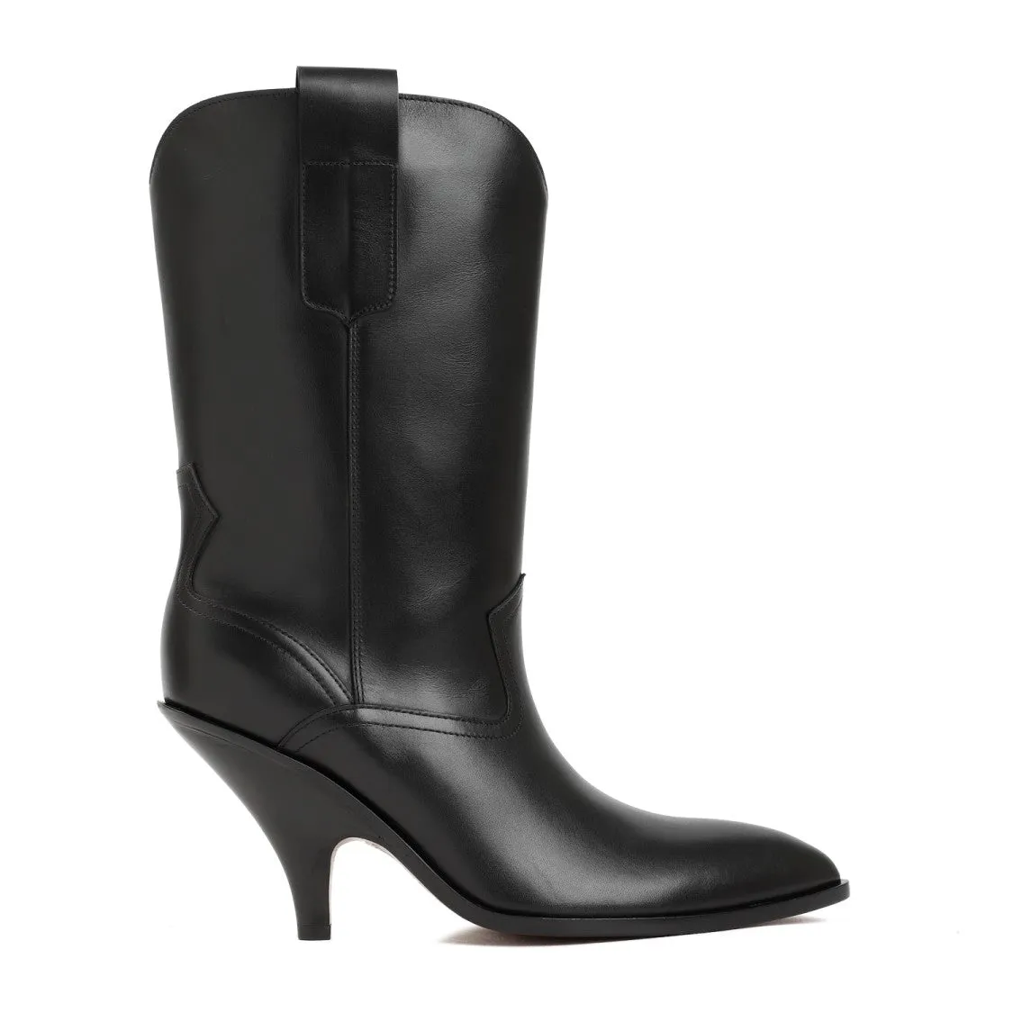 Black Lavyn Leather Boots
