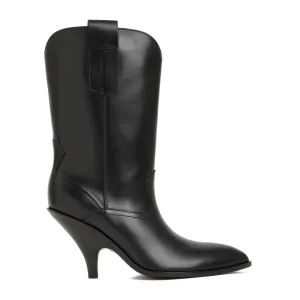 Black Lavyn Leather Boots