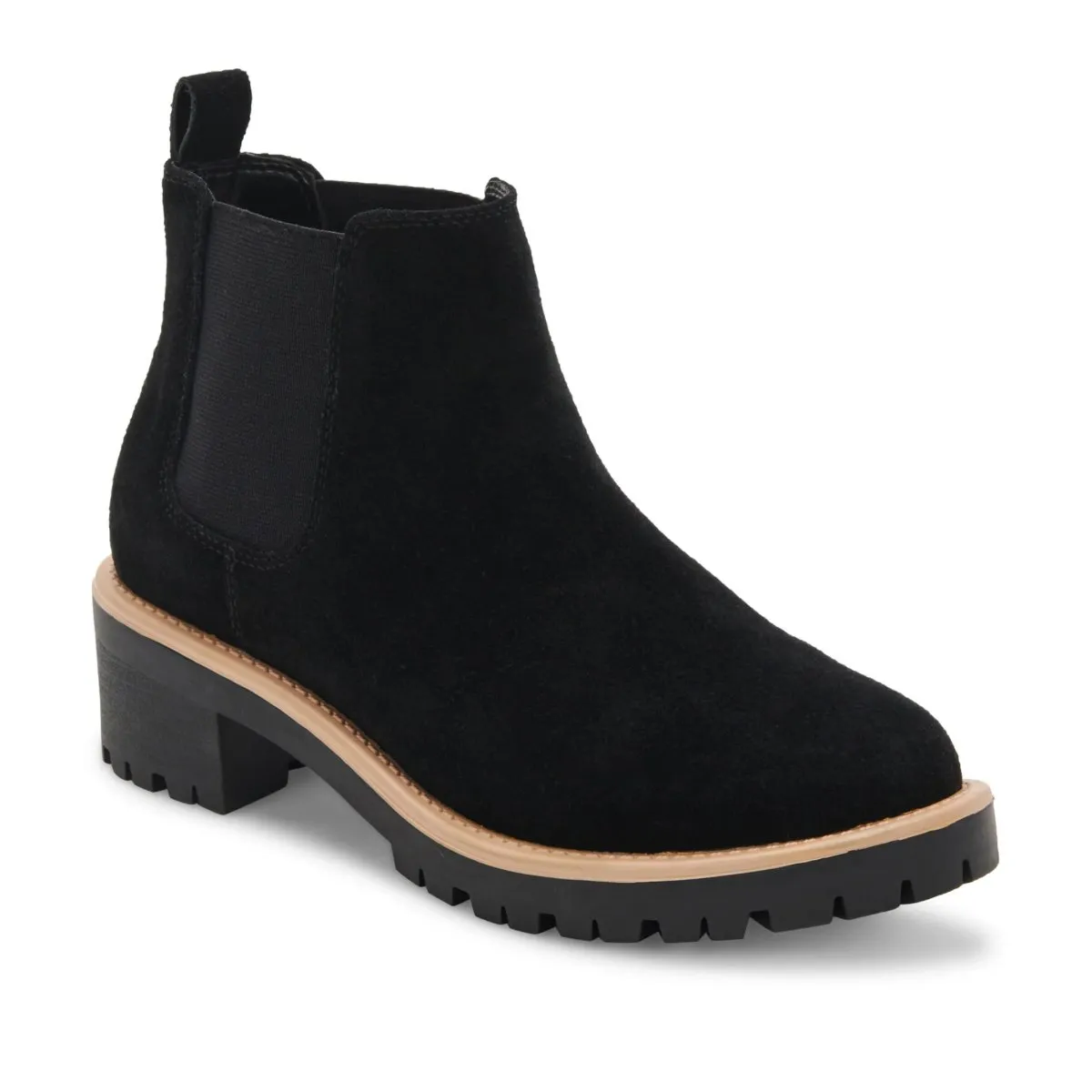 Blondo Women's Mayes Black Suede Waterproof