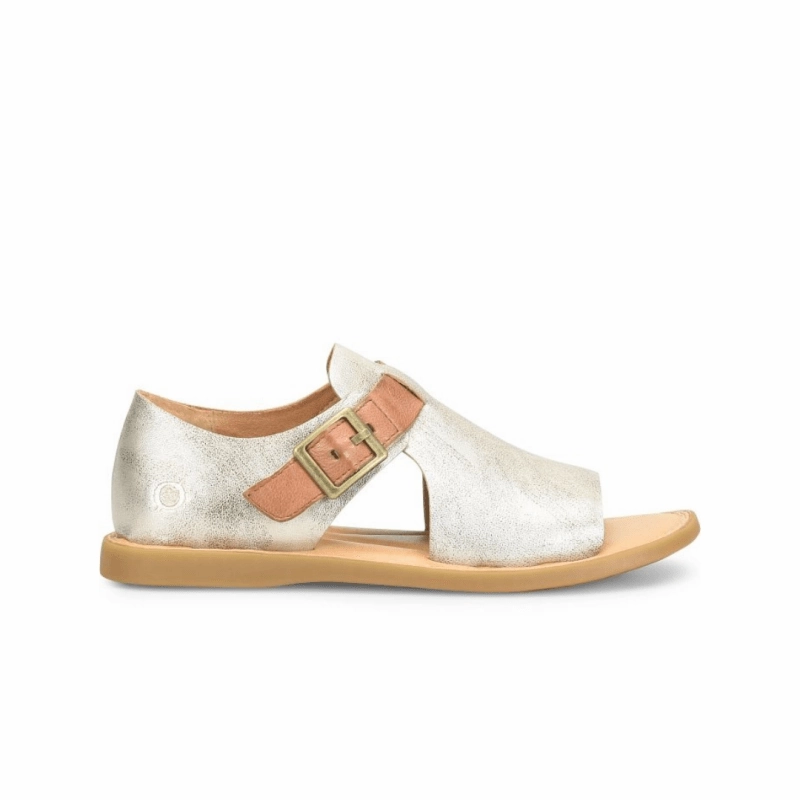 Born Women's Ivey - Light Gold Panna Cotta (Metallic)