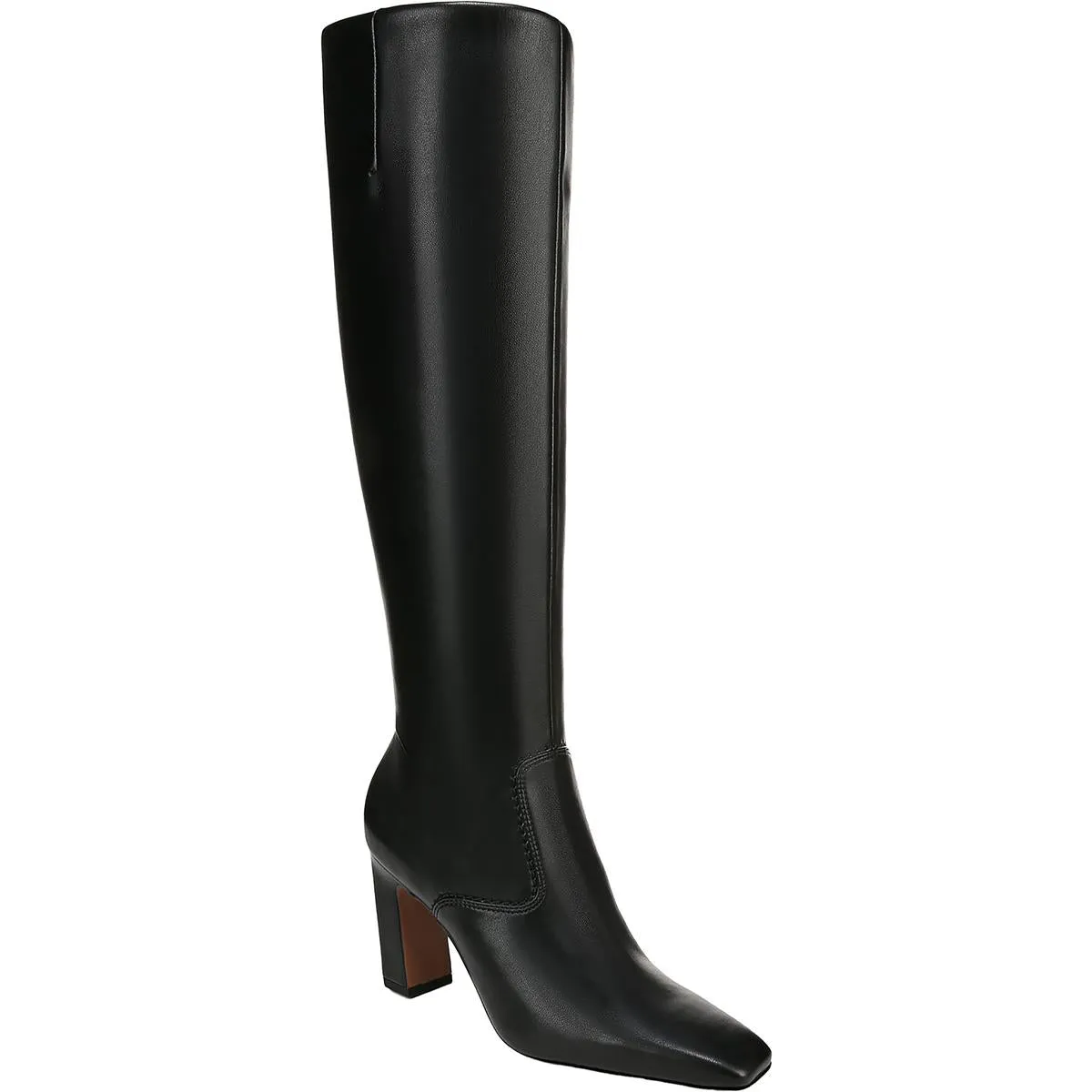 Bowman Womens Wide Calf Faux Leather Knee-High Boots