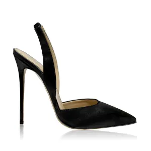 BRIGITTE BLACK SATIN