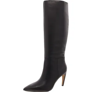 Brigitte Womens Tall Pointed Toe Knee-High Boots