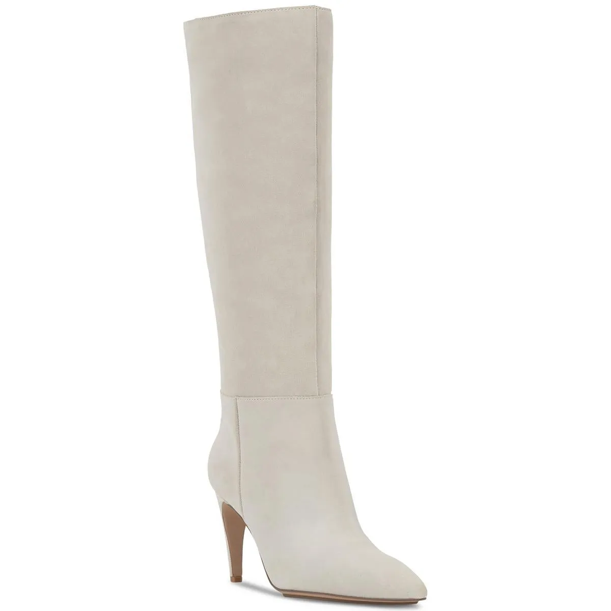 Brigitte Womens Tall Pointed Toe Knee-High Boots