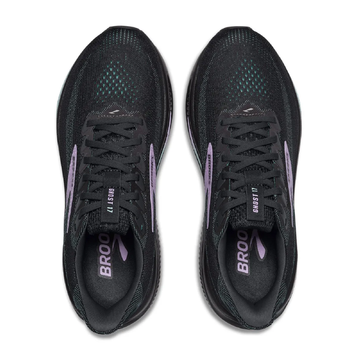 Brooks Women's Ghost 17 Grey/Clearwater/Purple