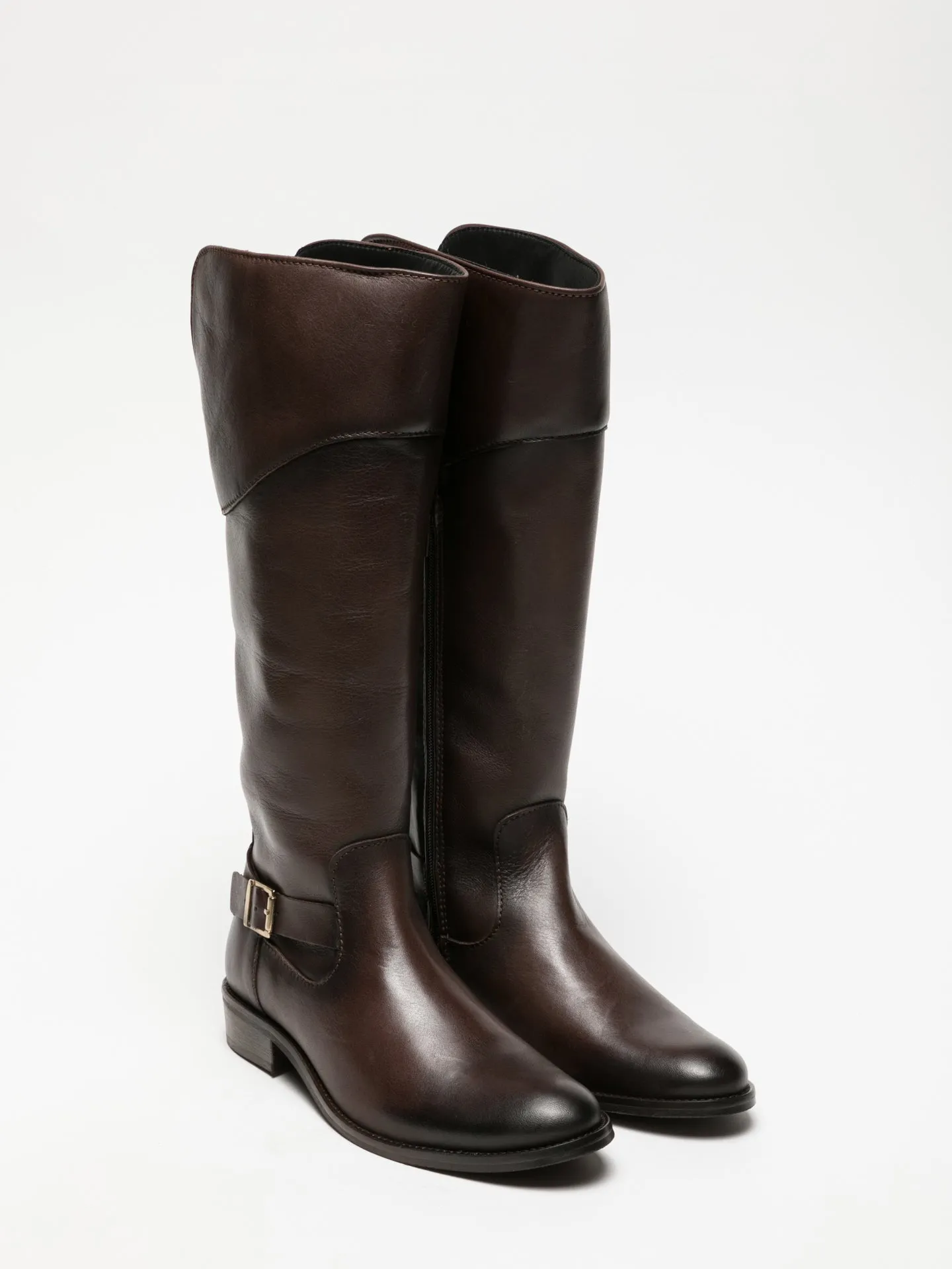 Brown Knee-High Boots